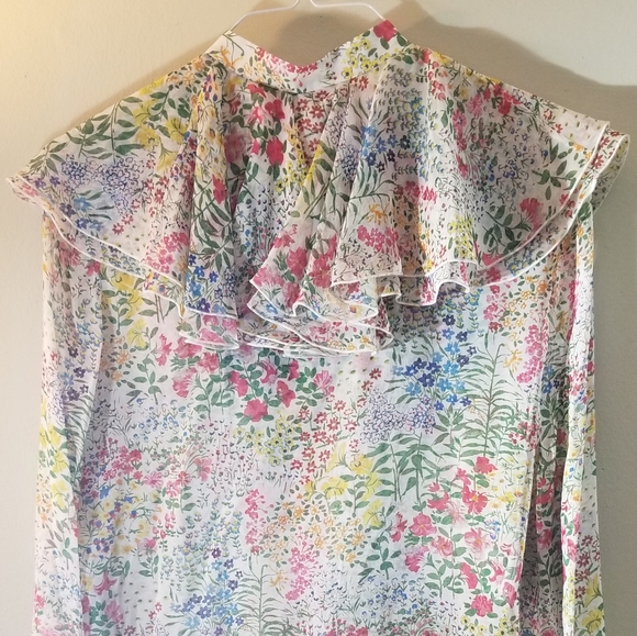 Giambattisti Valli Floral Runway Blouse - NWT - Picture 3 of 8